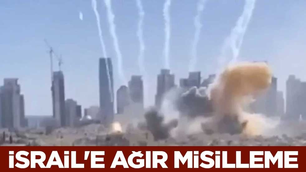İran'dan İsrail'e ağır misilleme