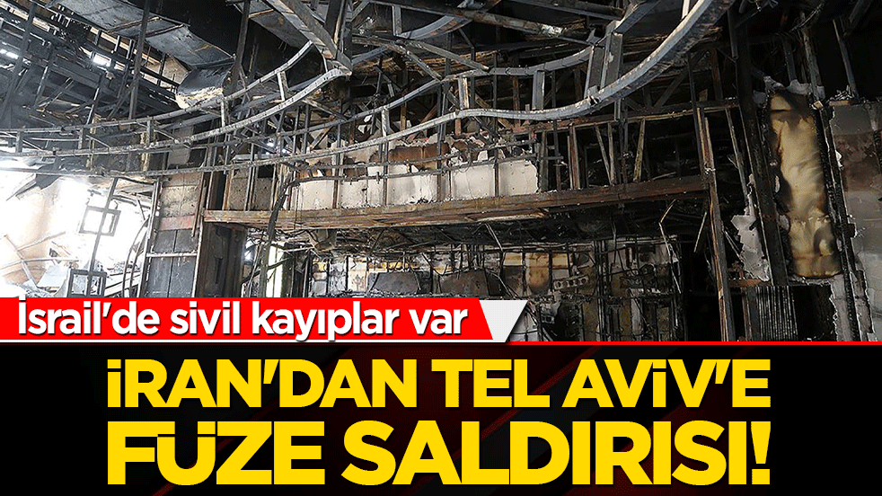 İran'dan Tel Aviv'e füze saldırısı! İsrail'de sivil kayıplar var