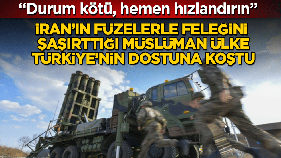 İran’ın füzelerle feleğini şaşırttığı Müslüman ülke, Türkiye‘nin dostu Güney Kore’ye koştu: Durum kötü, hemen hızlandırın