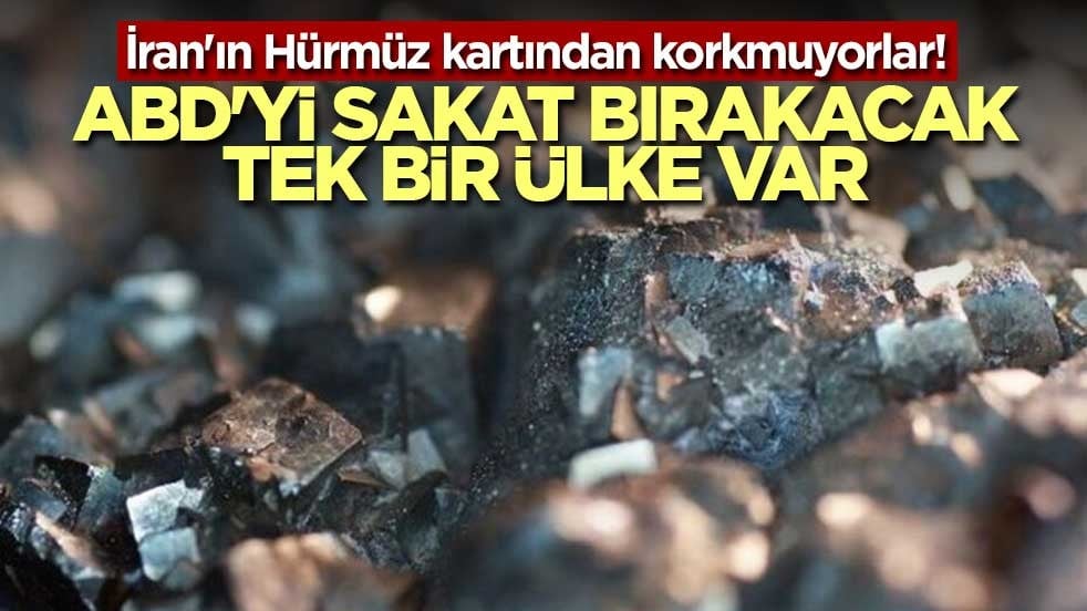İran'ın Hürmüz kartından korkmuyorlar! ABD'yi sakat bırakacak tek bir ülke var
