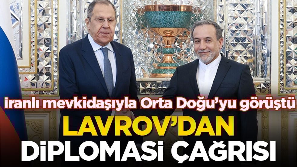 İranlı mevkidaşıyla Orta Doğu’yu görüştü! Lavrov’dan diplomasi çağrısı