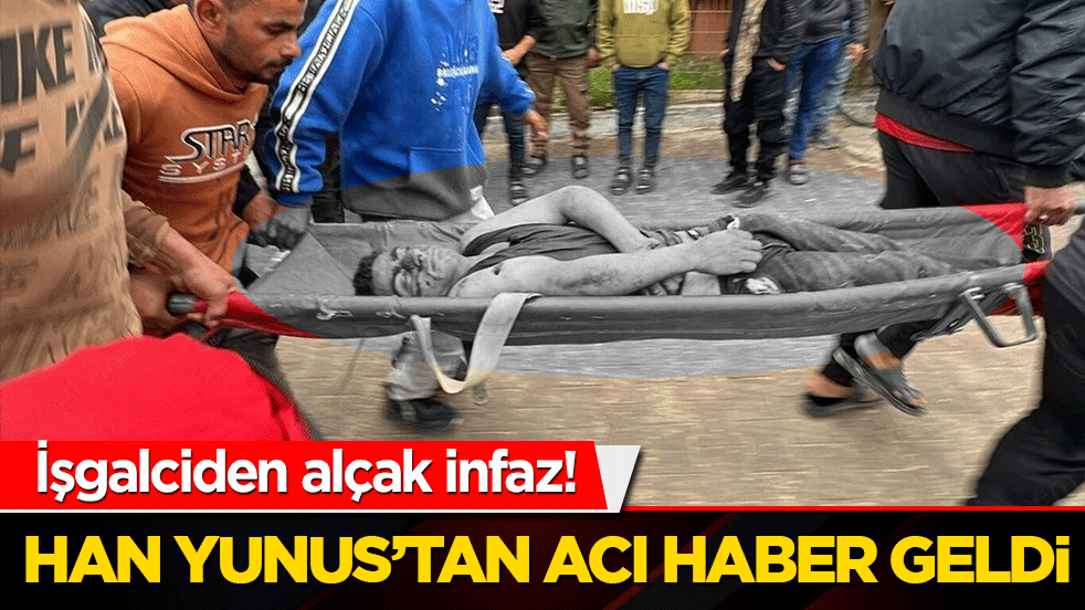 İşgalciden alçak infaz! Han Yunus’taki saldırıda yaralanan Filistinli şehit düştü!