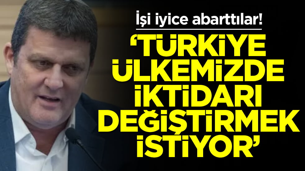 İşi iyice abarttılar! Amit Halevi: Türkiye ülkemizde iktidarı değiştirmek istiyor