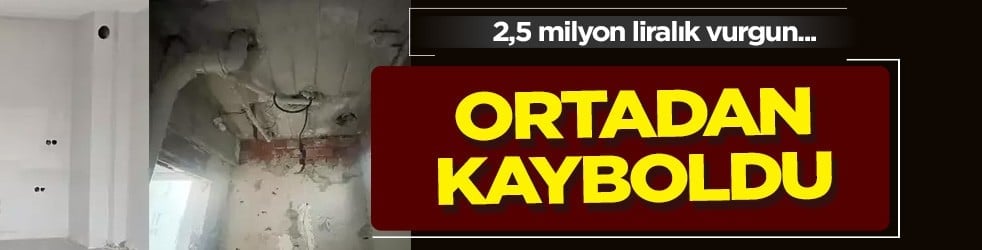 İşi tamamlamadan ortadan kayboldu: İddia ortalığı karıştırdı... Milyonluk vurgun