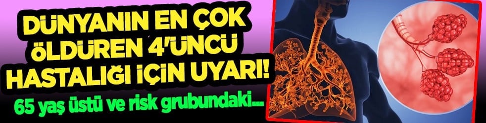 İşin ucu yine sigaraya dayanıyor: Uzmanından dünyada en çok öldüren 4'üncü hastalık için uyarı