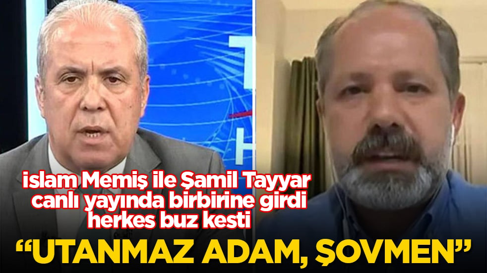İslam Memiş ile Şamil Tayyar canlı yayında birbirine girdi, herkes buz kesti: Utanmaz adam, şovmen