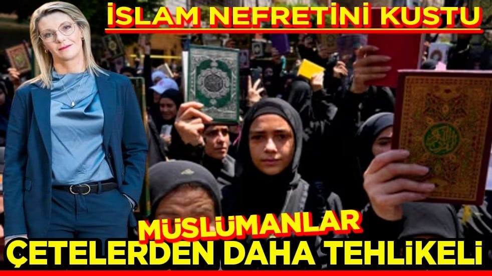 İslam nefretini kustu: Müslümanlar çetelerden daha tehlikeli