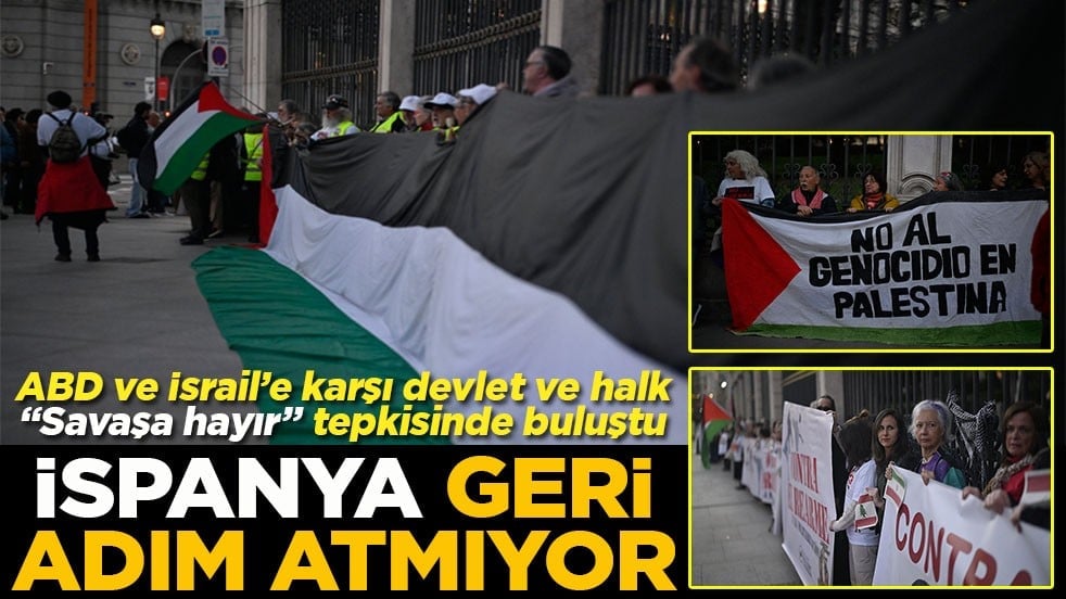 İspanya geri adım atmıyor