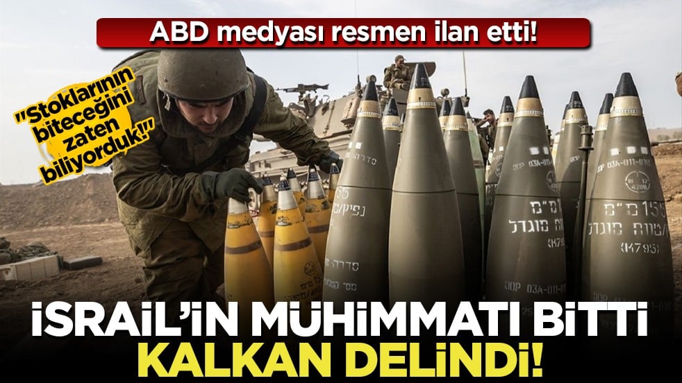 İsrail’de mühimmat paniği: "Füze savunma stokları tükenmek üzere!"