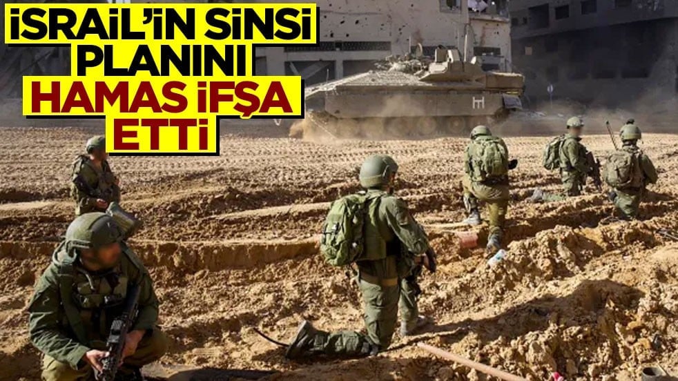 İsrail'in sinsi planını Hamasi ifşa etti