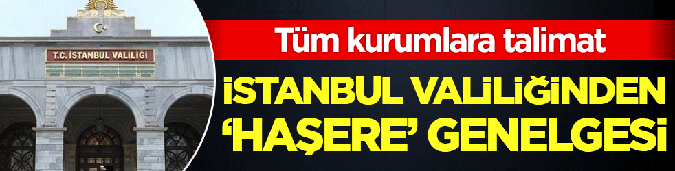 İstanbul Valiliğinden 'Haşere' genelgesi! Tüm kurumlara talimat!