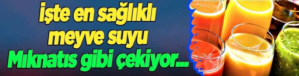 İşte en sağlıklı meyve suyu: Vücuttaki iltihabı mıknatıs gibi çekiyor üstelik...