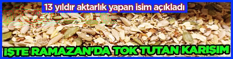 İşte Ramazan'da tok tutan karışım: Mesela limon gibi besinler de sahurda... 