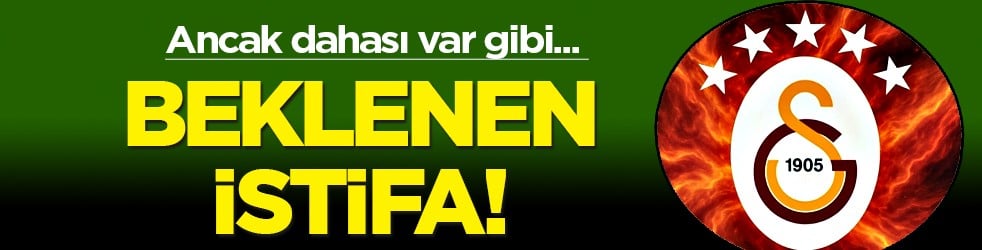 'İstifa' depremi gerçekleşti: Galatasaray'da malumun ilanı...
