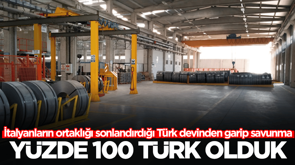 İtalyanların ortaklığı sonlandırdığı Türk devinden garip savunma: Yüzde 100 Türk oolduk