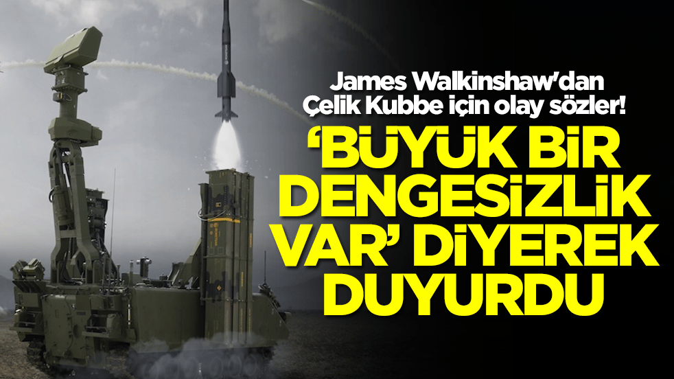 James Walkinshaw'dan Çelik Kubbe için olay sözler! 'Büyük bir dengesizlik var' diyerek duyurdu