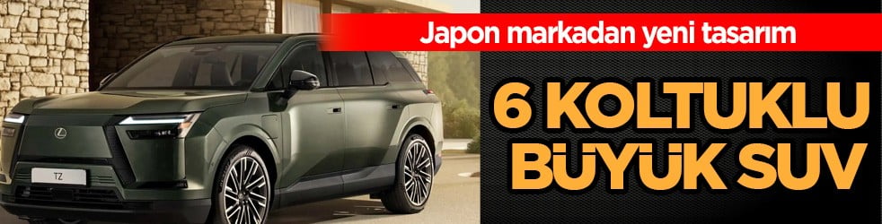 Japon markadan 6 koltuklu büyük SUV: Öve öve bitiremedi! Araç sahibi olmak isteyenler çok sevinecek