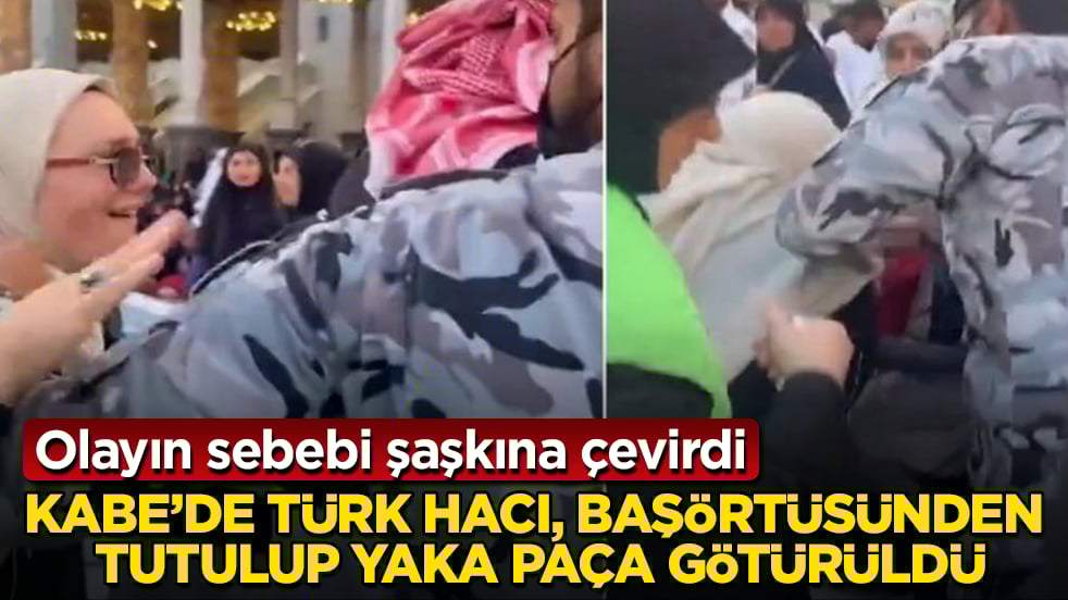 Kabe’de Türk hacı, başörtüsünden tutulup yaka paça götürüldü! Olayın sebebi şaşkına çevirdi