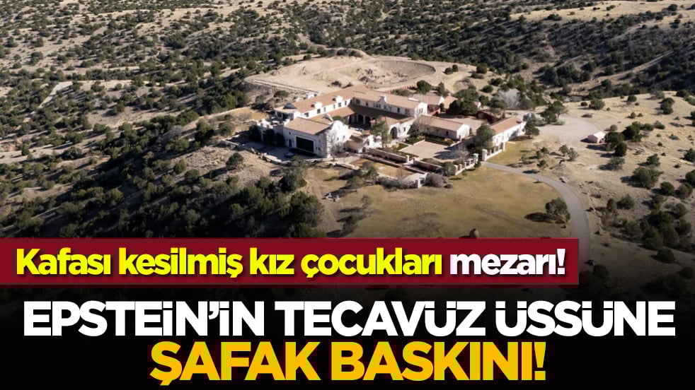 Kafası kesilmiş kız çocukları mezarı! Epstein’ın tecavüz üssüne şafak baskını!