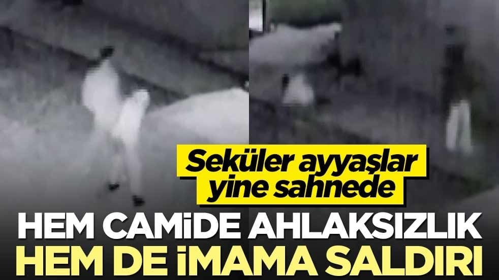 Kafayı çeken ayyaşlar camide ahlaksızlık yaptı! Uyaran imamı hastanelik ettiler