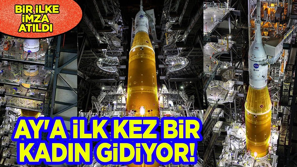 Kanadalı ve üç Amerikalıyı taşıyan roketi NASA fırlattı! Bir ilke imza atıldı: Ay'a ilk kez kadın astronot gidiyor