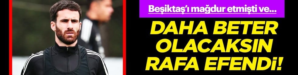 Karaktersiz Rafa Silva'nın beter olacağı günler yakın! Portekiz'i de karıştırdı futbol soytarısı!