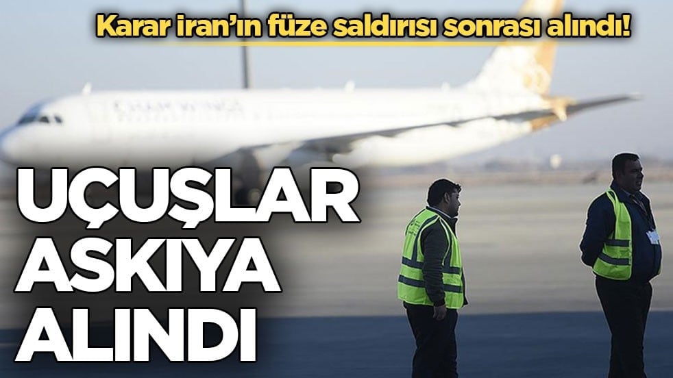 Karar İran’ın füze saldırısı sonrası alındı! Şam’da uçuşlar 12 saat askıya alındı