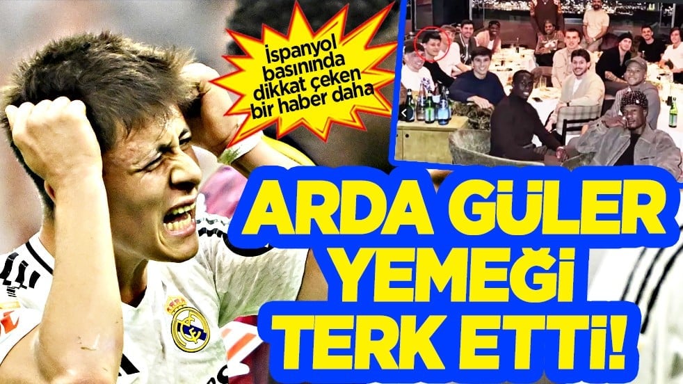 Kararı çok tartışılacak... Arda Güler'i bıktıran olay! Takım yemeğini bile terk etti