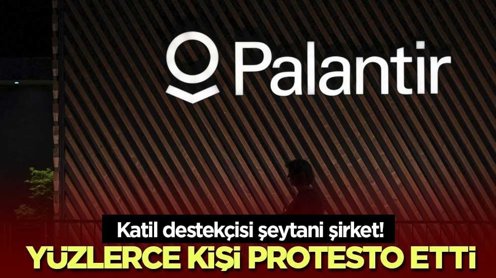 Katil destekçisi şeytani şirket! Yüzlerce kişi protesto etti