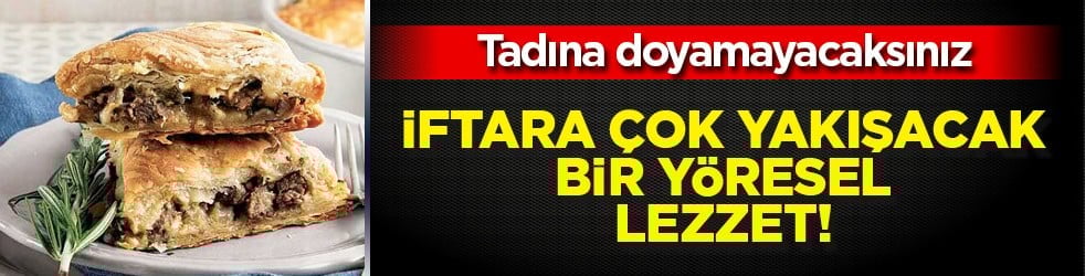 Kavurma, bal ve kuru dut bir arada! Bingöl’ün ezber bozan 'Zervet Böreği' lezzeti