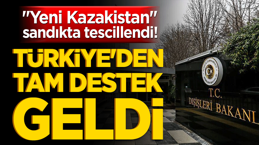 Kazakistan'da tarihi anayasa referandumu! Türkiye'den tam destek geldi