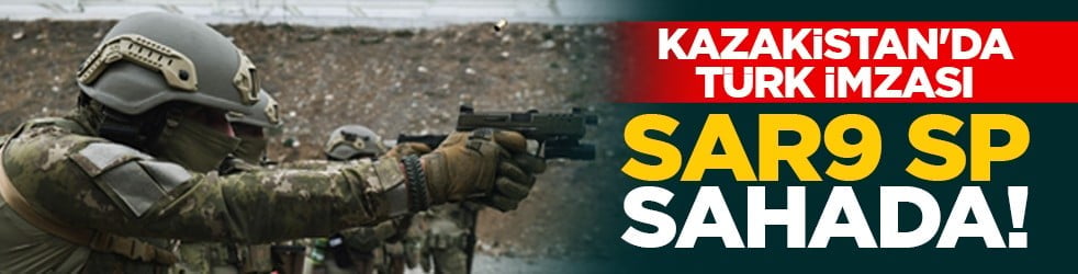 Kazakistan'da Türk İmzası: SAR9 SP Sahada!