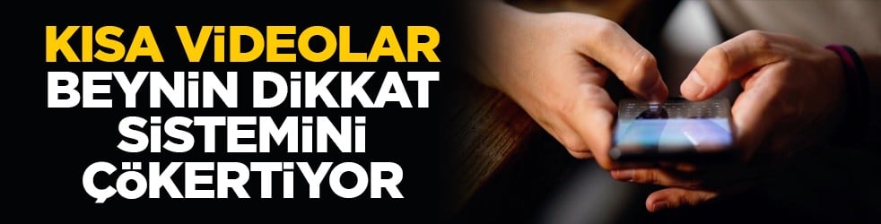 Kısa videolar beynin dikkat sistemini çökertiyor