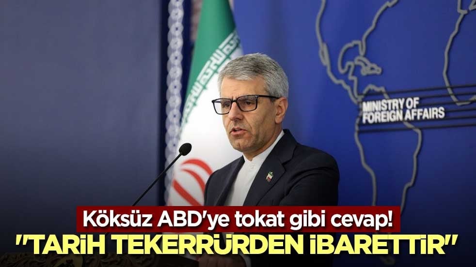 Köksüz ABD'ye tokat gibi cevap! "Tarih tekerrürden ibarettir"