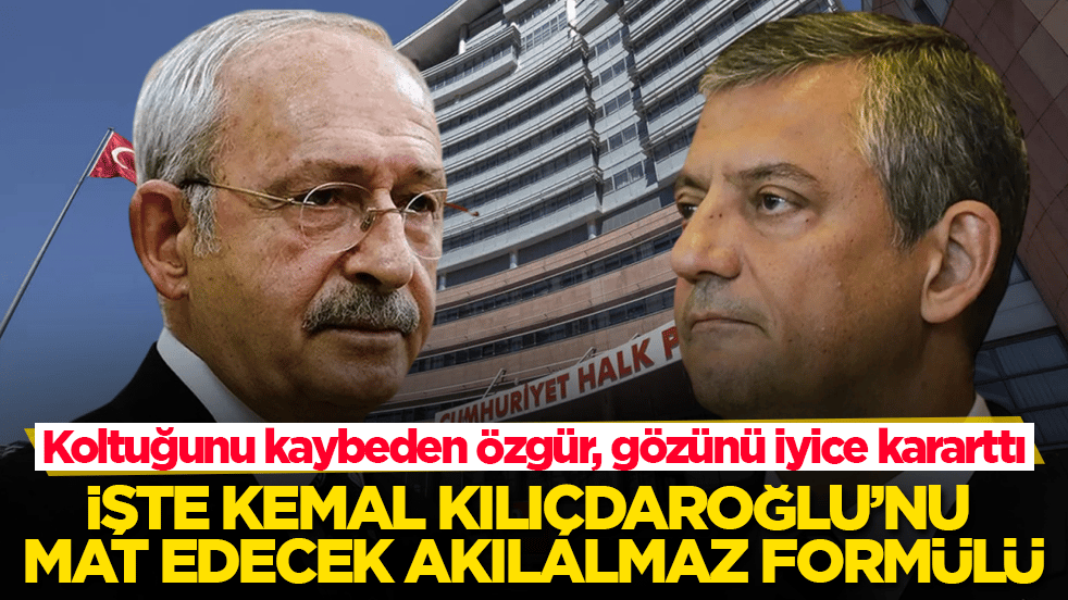 Koltuğunu kaybeden Özgür Özel, gözünü iyice kararttı! İşte Kılıçdaroğlu’nu mat edecek akılalmaz formülü