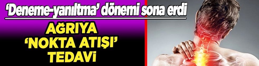 Komplikasyon riskini azalıyor: Ağrıya nokta atışı: Görüntülenme eşliğinde enjeksiyon...