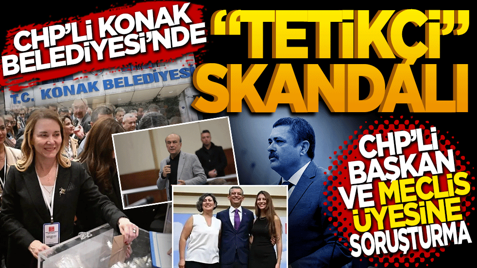 Konak Belediyesi'nde "Tetikçi" Skandalı: CHP'li Başkan ve Meclis Üyesine Soruşturma!
