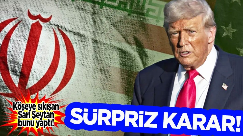 Köşeye sıkışan Sarı Şeytan Trump'dan sürpriz strateji çıktı! Tüm dünya bunu konuşuyor