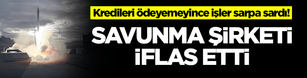 Kredileri ödeyemeyince işler sarpa sardı! Savuma şirketi iflas etti