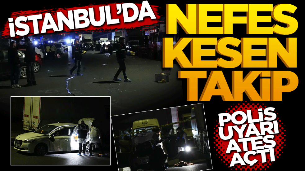 Küçükçekmece'de Nefes Kesen Takip: Polis Uyarı Ateşi Açtı, Şüpheliler Kıskıvrak Yakalandı