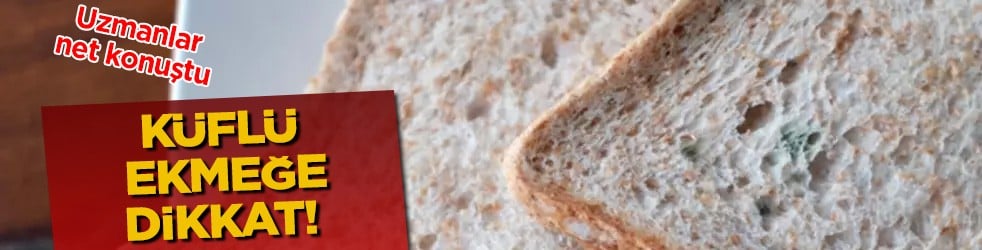 Küflü ekmek yenir mi? Ekmekte bu yöntem güvenli değil! işte gerçek... Uzmanlar net konuştu