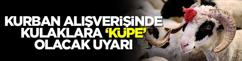 Kurban alışverişinde kulaklara ‘küpe’ olacak uyarı