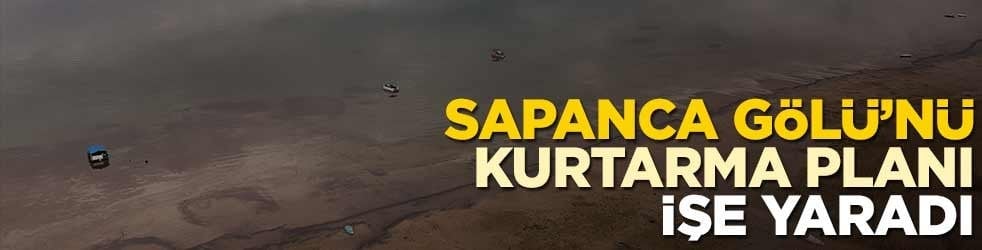 Kurtarma planı işe yaradı: Sapanca Gölü yeniden bereketleniyor