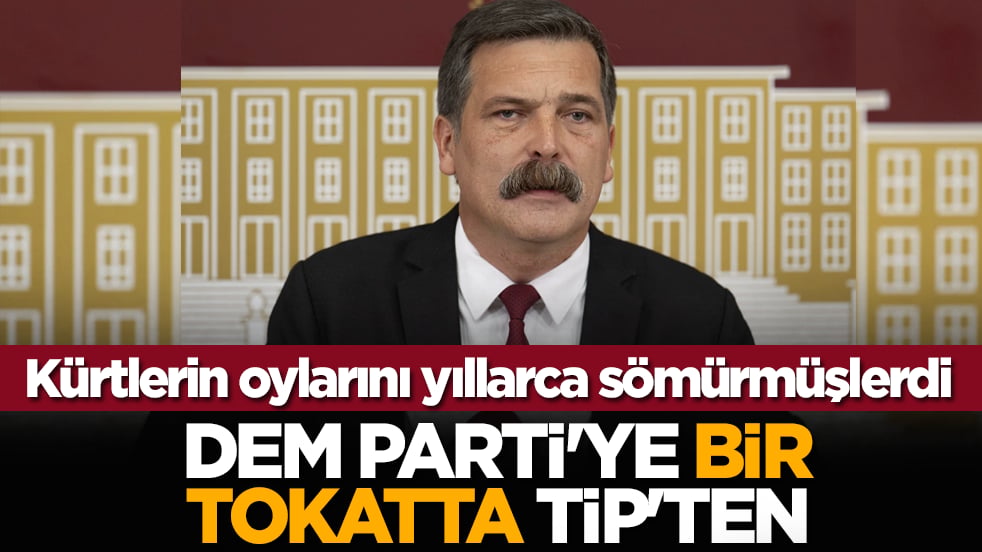 Kürtlerin oylarını yıllarca sömürmüşlerdi: DEM Parti'ye bir tokatta TİP'ten