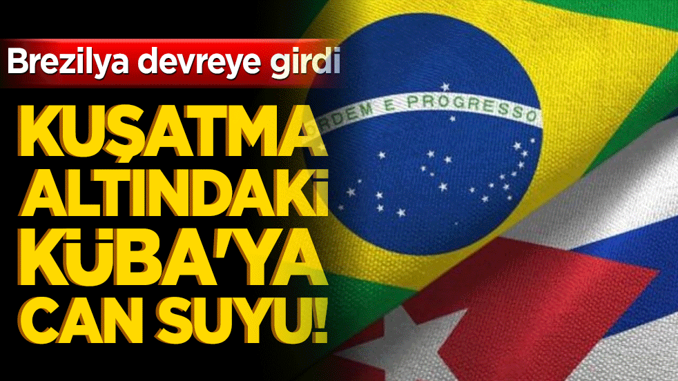 Kuşatma altındaki Küba'ya can suyu! Brezilya'dan 20 bin tonluk dev gıda hamlesi!