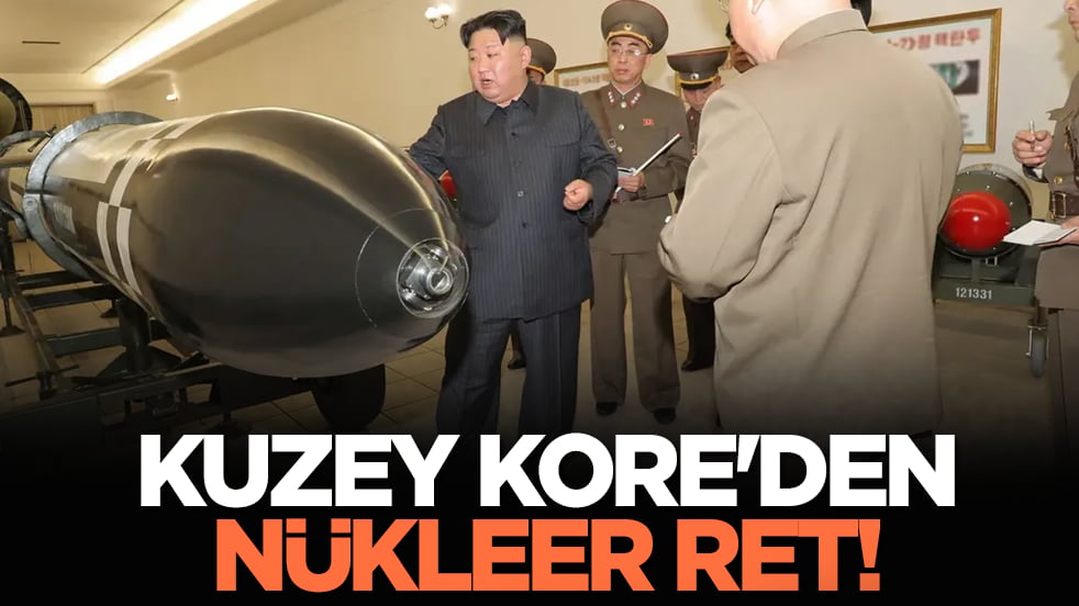 Kuzey Kore'den nükleer ret!