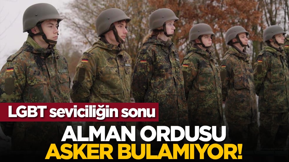 LGBT seviciliğin sonu: Alman ordusu asker bulamıyor!