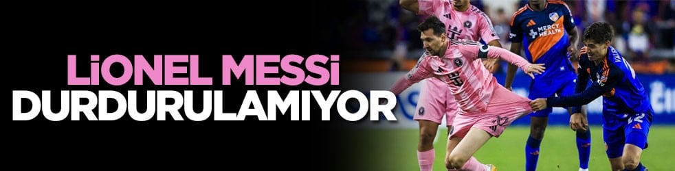 Lionel Messi durdurulamıyor