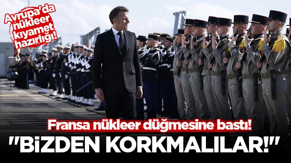 Macron, Fransa'nın nükleer cephaneliğini büyüteceğini belirtti