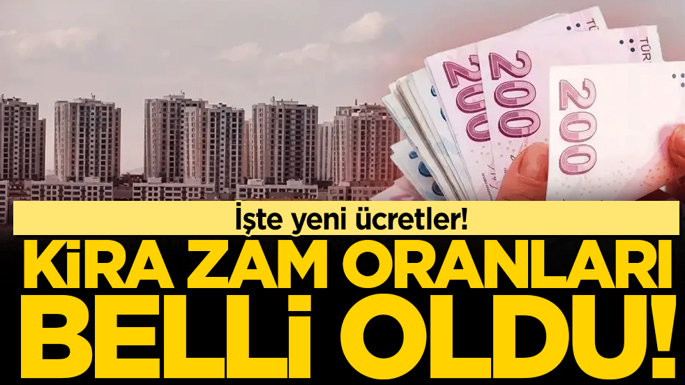 Mart ayı kira zam oranları belli oldu!